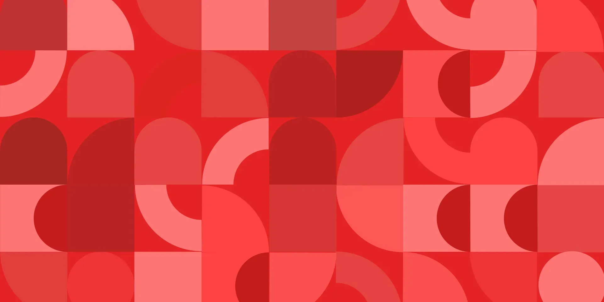 An abstract red pattern