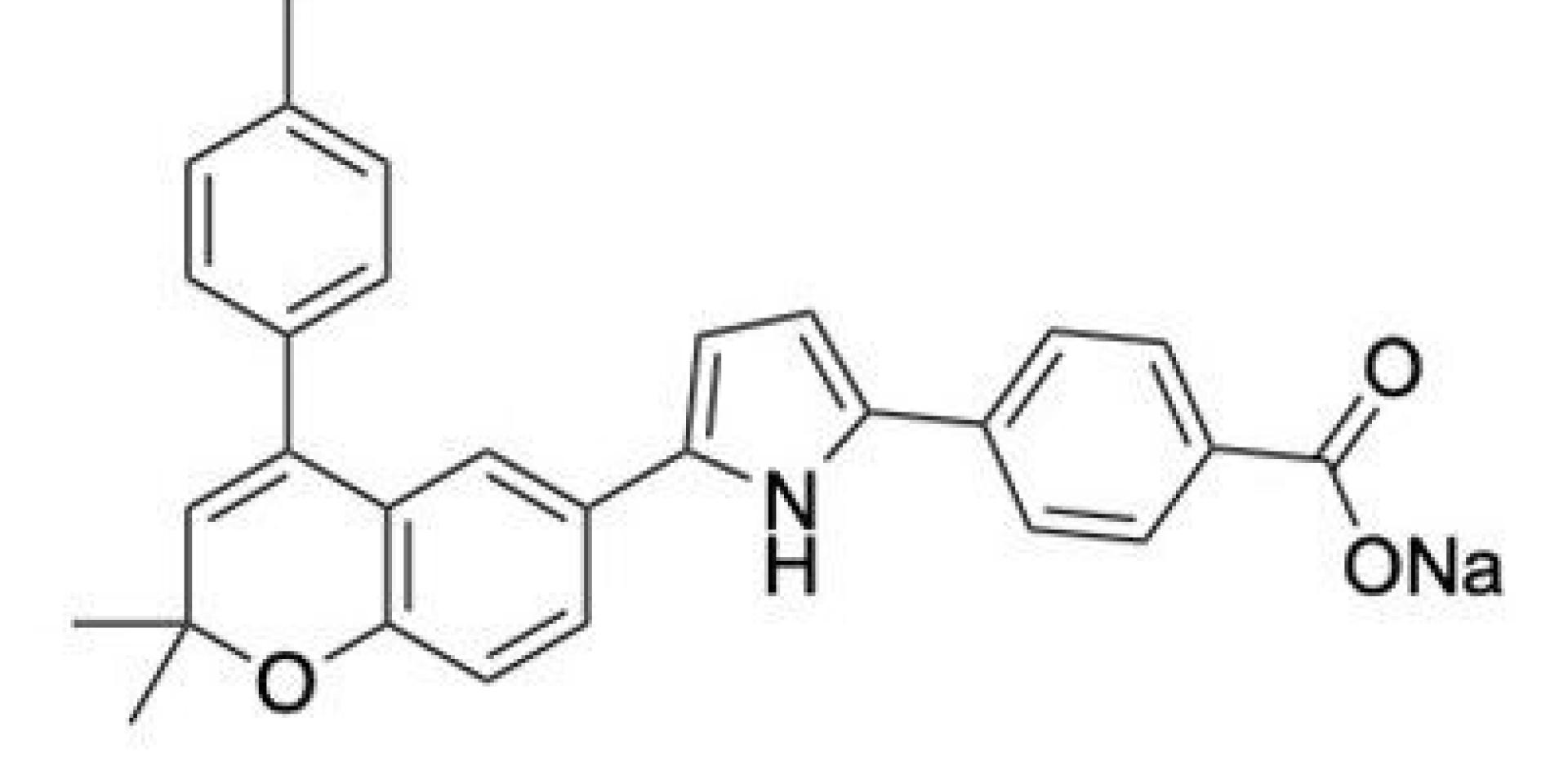 Chemical structure of YCT529