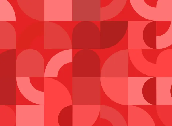 An abstract red pattern