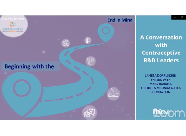 A Conversation with Contraceptive R&D Leaders Image