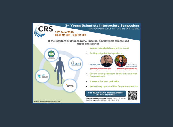 CRS Young Scientists Symposium Event